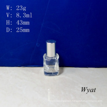 10ml Square Glass Nail Polish Bottles Gel Empty Nail Polish Glass Bottle